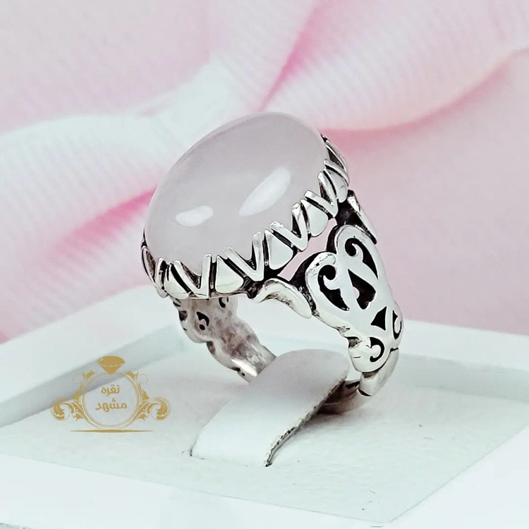 انگشتر رز کوارتز مردانه