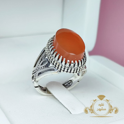 انگشتر عقیق یمنی شرف الشمس