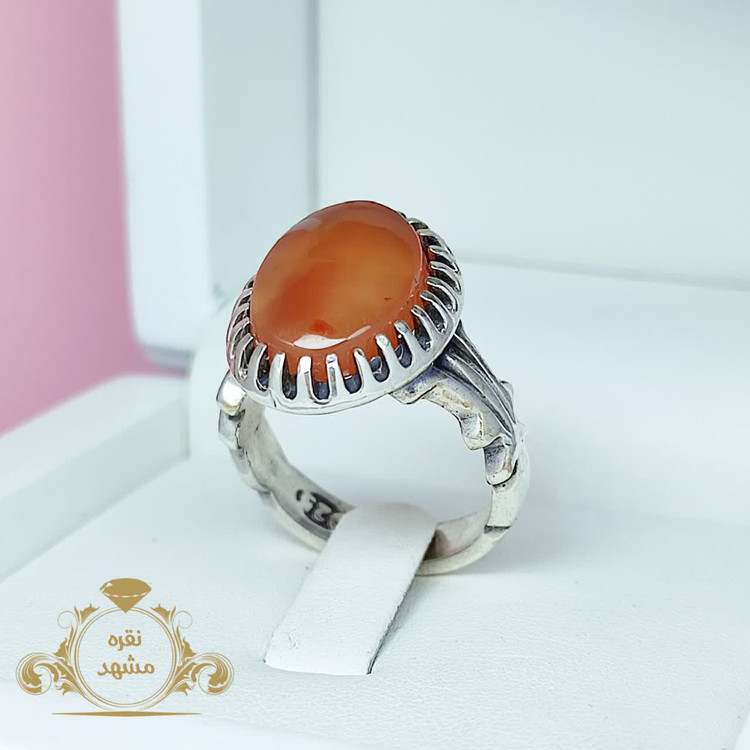 انگشتر عقیق یمنی شرف الشمس