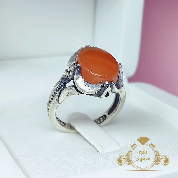 انگشتر عقیق یمنی شرف الشمس