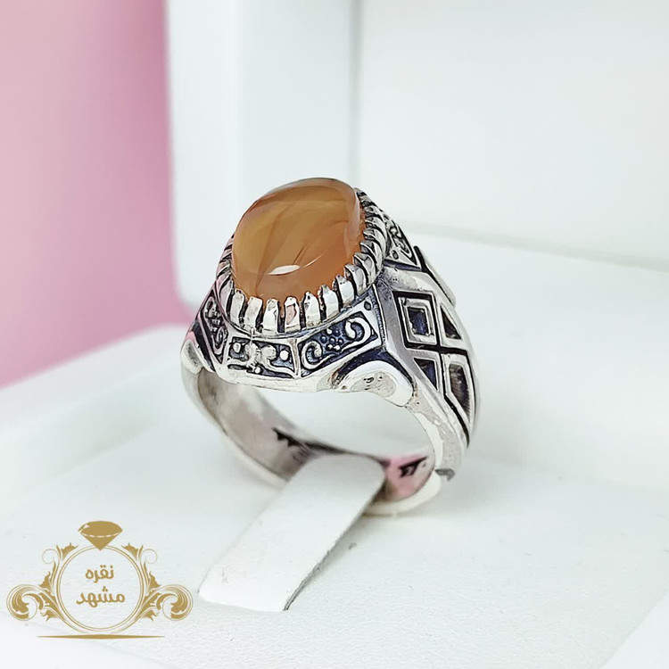 انگشتر عقیق یمنی شرف الشمس