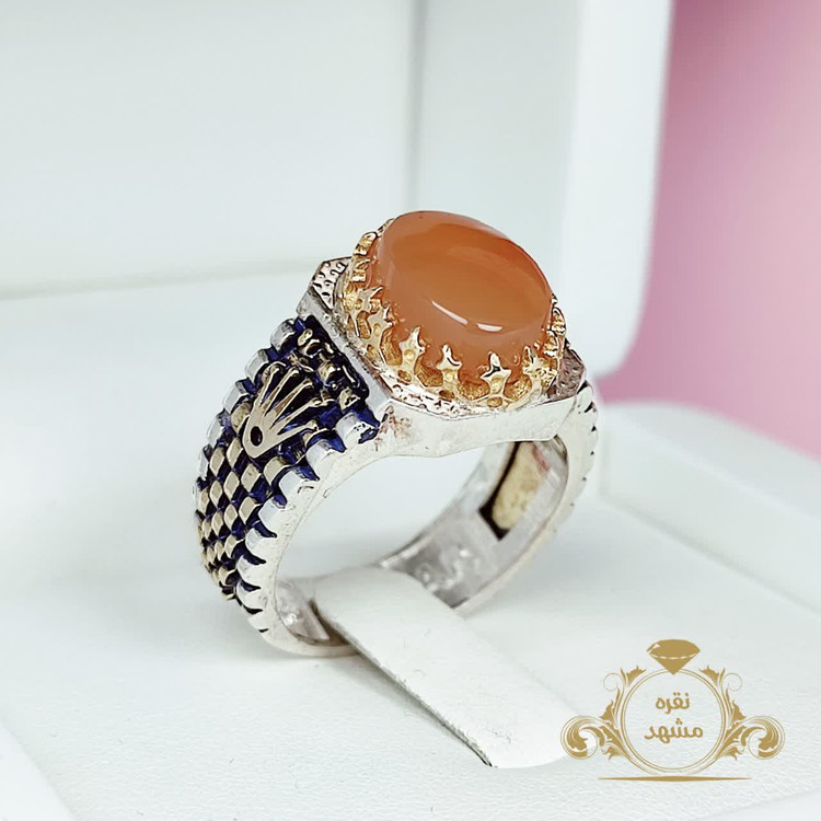 انگشتر عقیق یمنی شرف الشمس