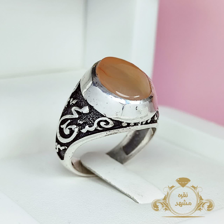 انگشتر عقیق یمنی شرف الشمس