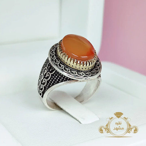 انگشتر عقیق یمنی شرف الشمس