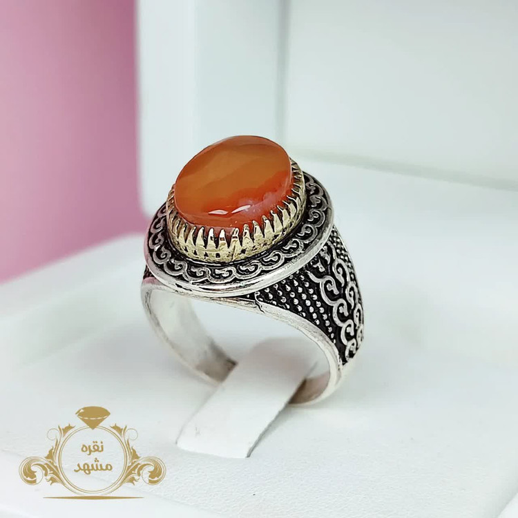 انگشتر عقیق یمنی شرف الشمس