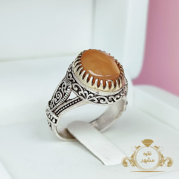 انگشتر عقیق یمنی شرف الشمس