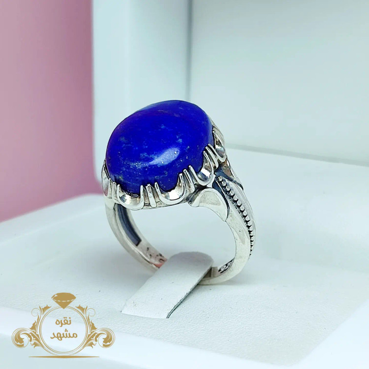 انگشتر مردانه لاجورد افغان