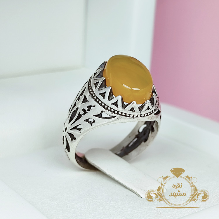 عقیق زرد شرف الشمس