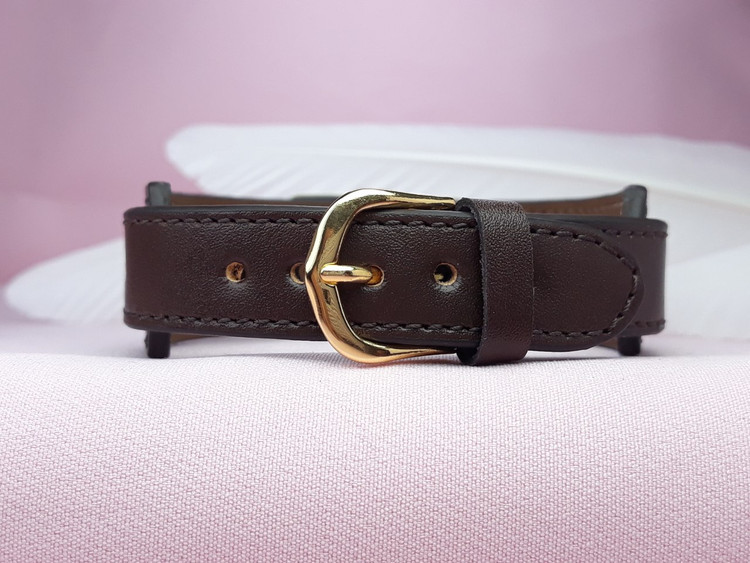 دستبند چرم عقیق سبز