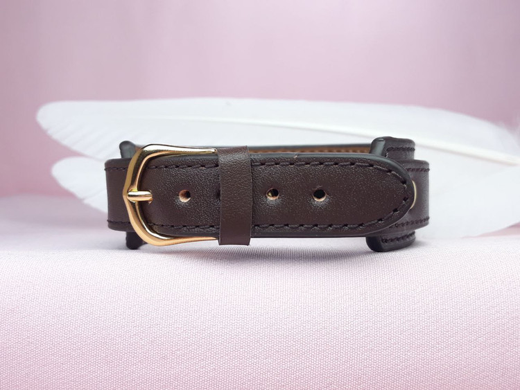 دستبند چرم عقیق سبز