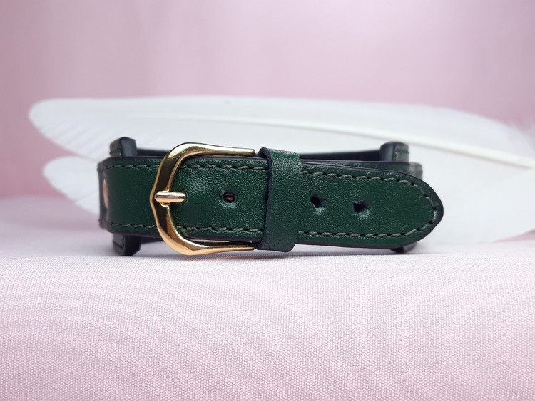 دستبند چرم عقیق سرخ