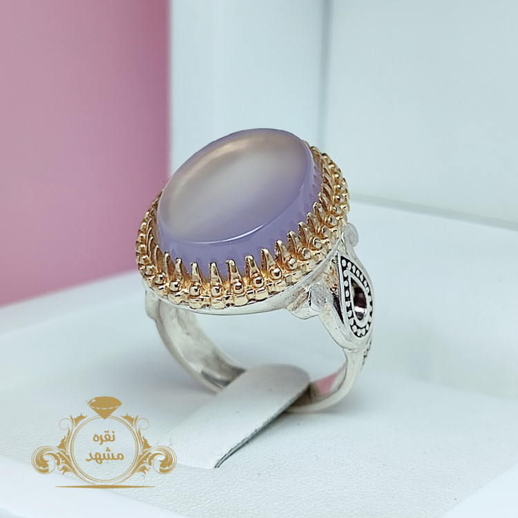 انگشتر مردانه نقره سوسنی اصل