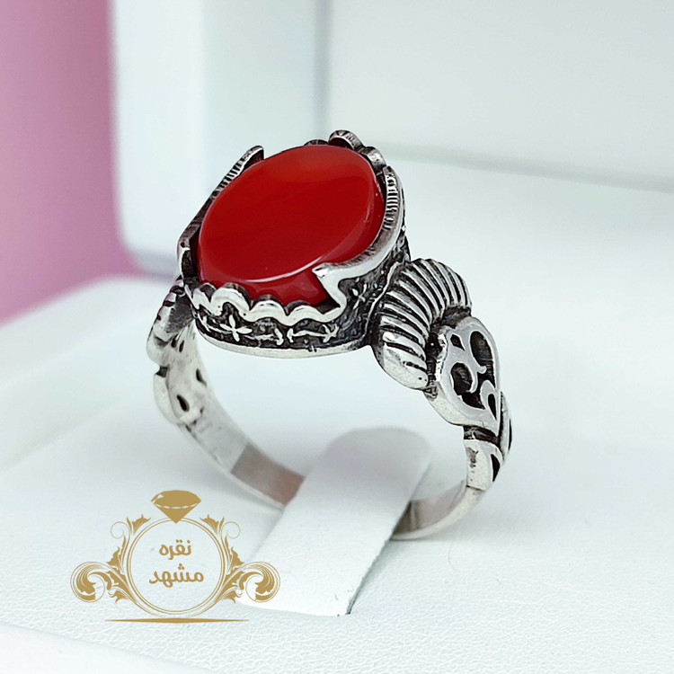 انگشتر نقره سرخ