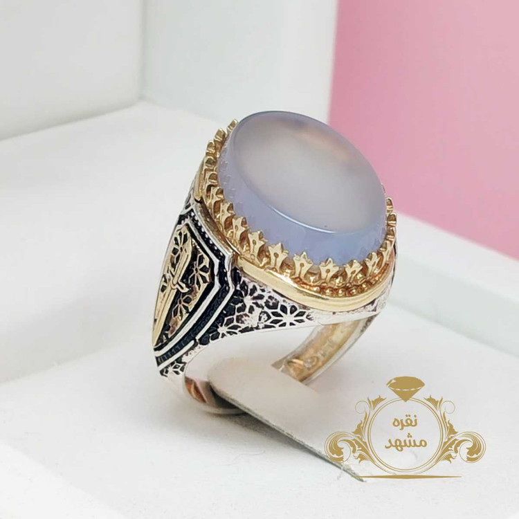 انگشتر عقیق سوسنی اصل