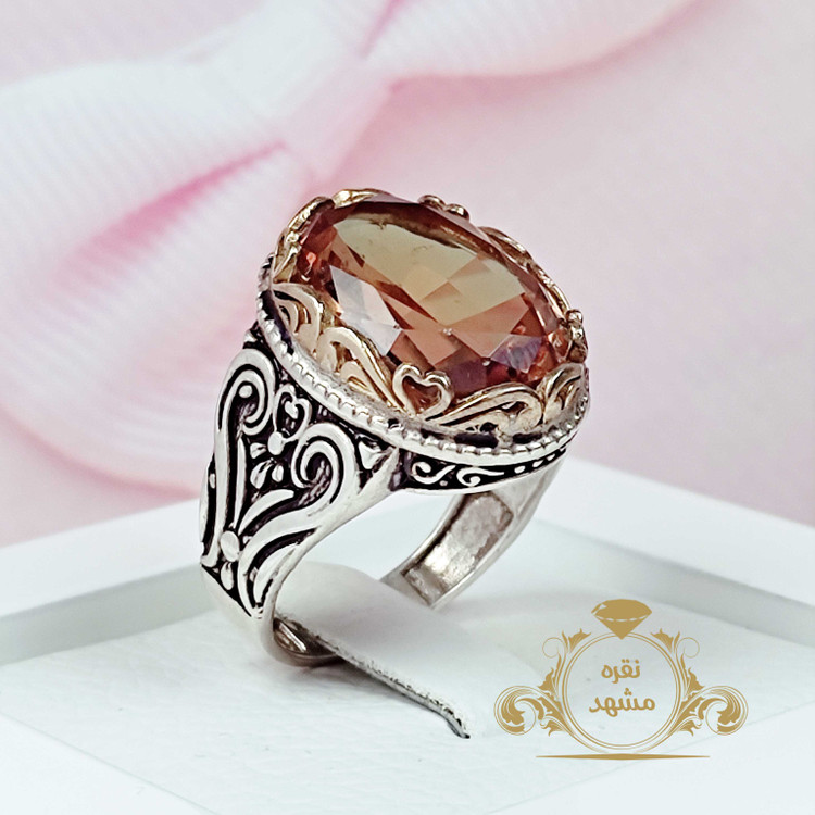 انگشتر الکساندریت سه رنگ