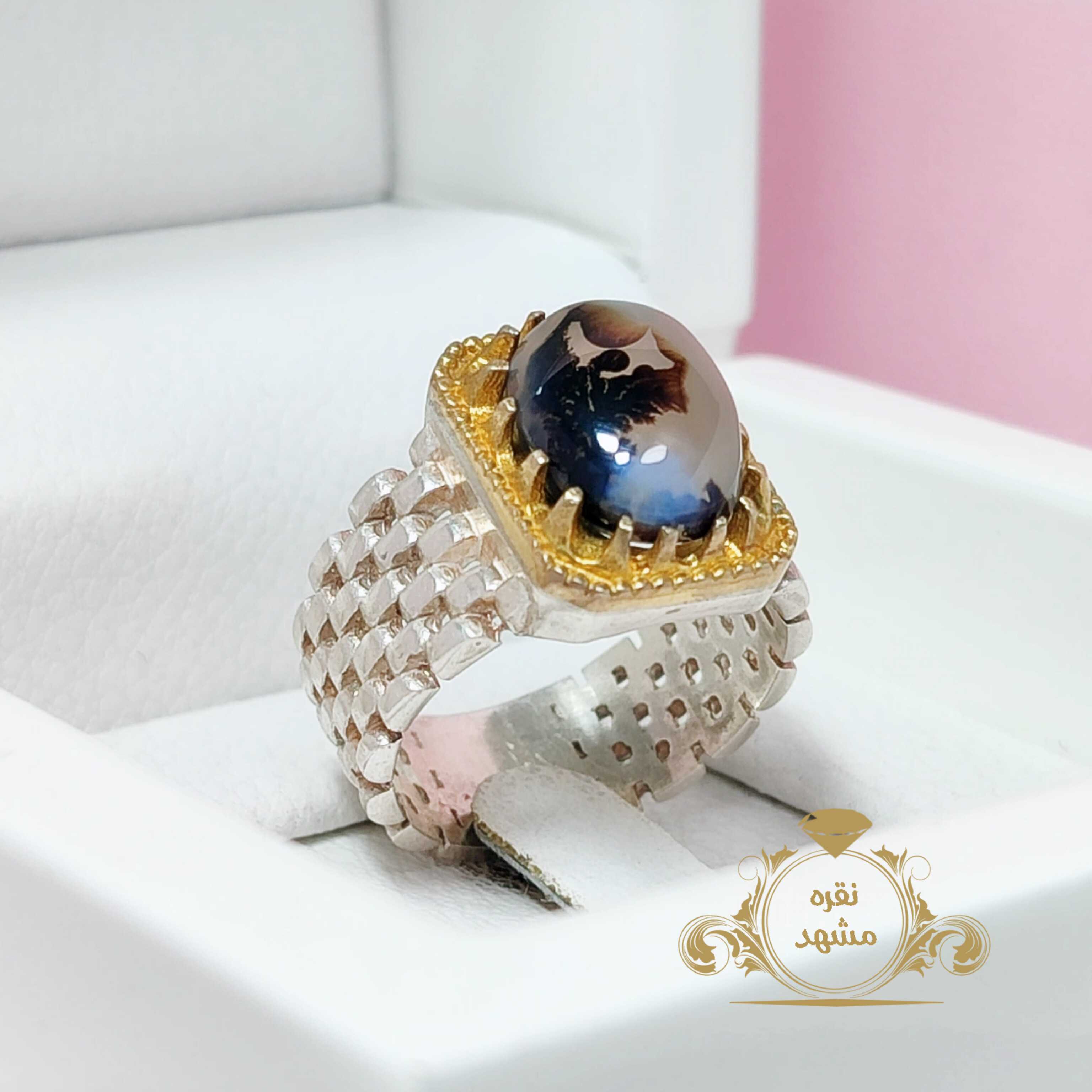 انگشتر نقره رولکسی