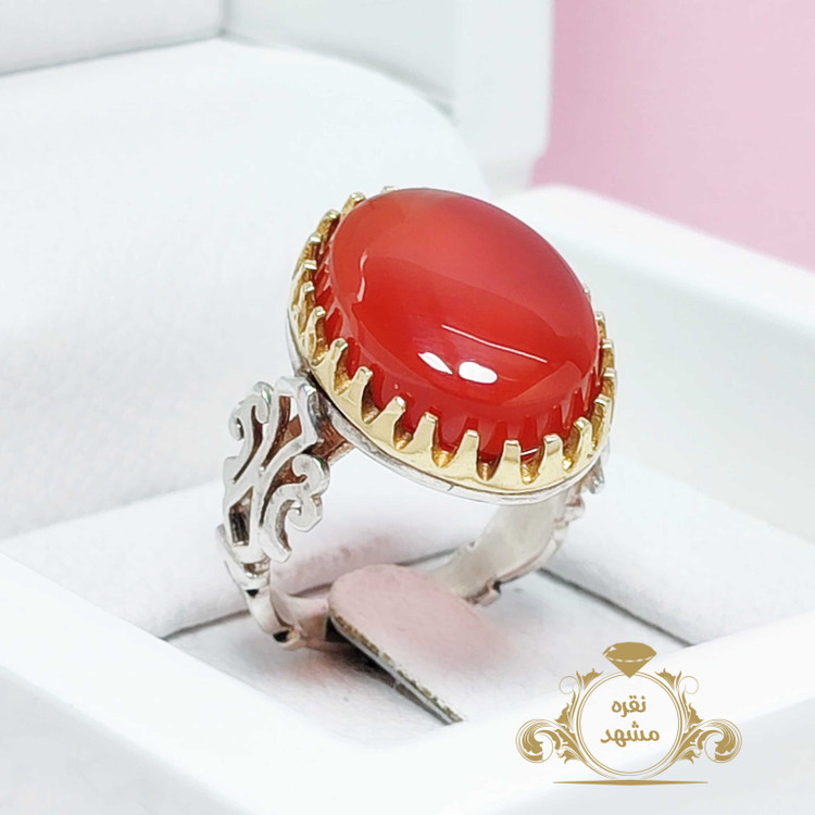 عقیق سرخ خوشرنگ