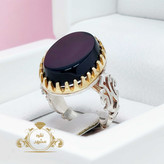 انگشتر عقیق سیاه