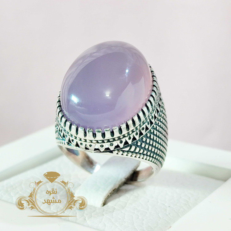 انگشتر عقیق سوسنی