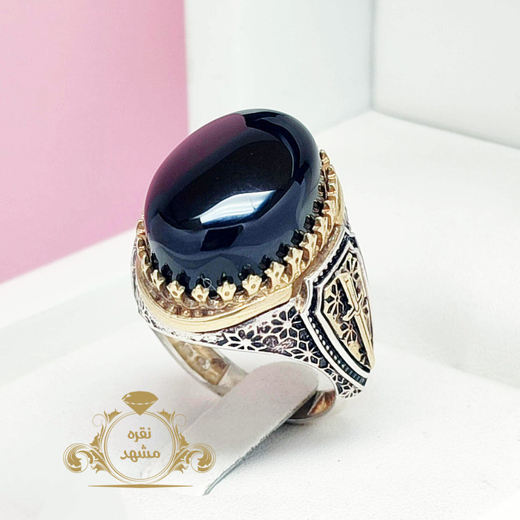 انگشتر مردانه نقره