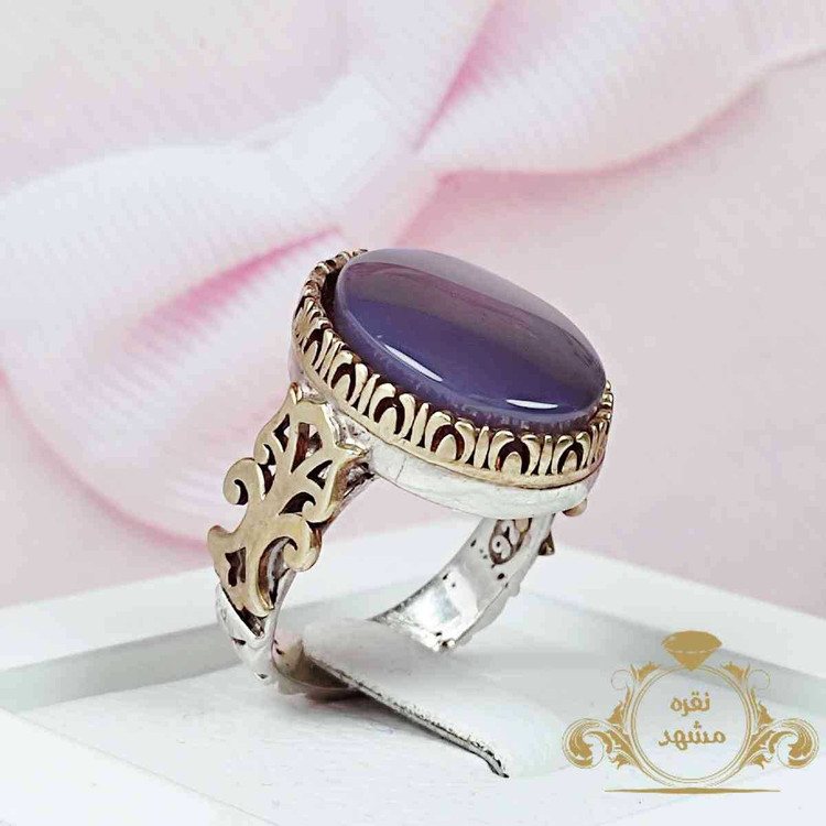 انگشتر عقیق سوسنی