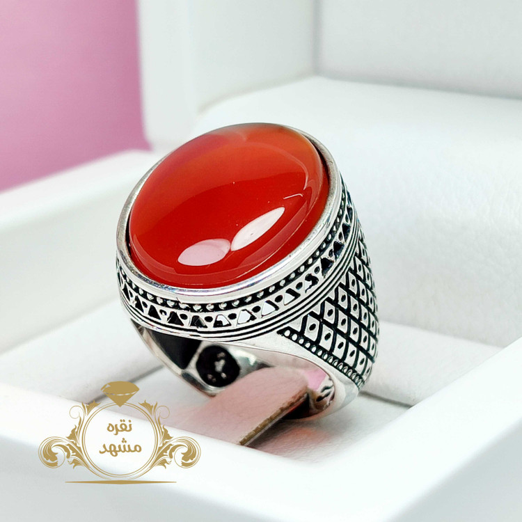 مردانه عقیق سرخ اصلی