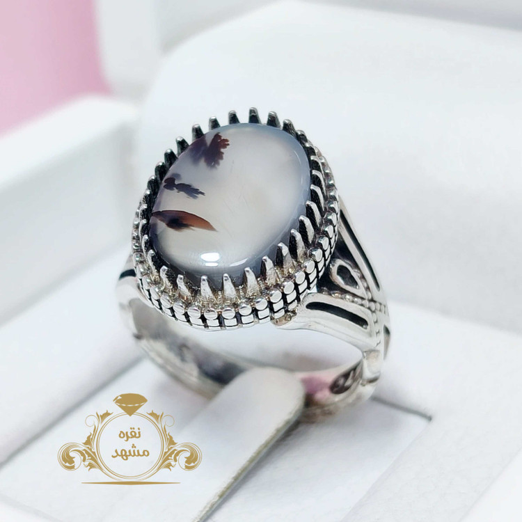 انگشتر نقره مردانه