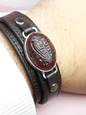 دستبند چرم
