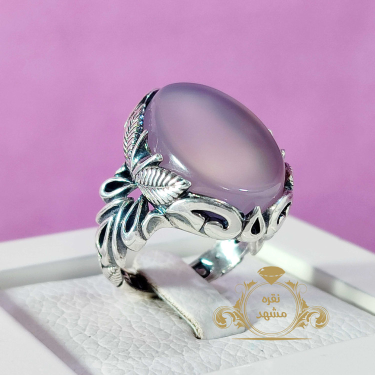 انگشتر عقیق سوسنی