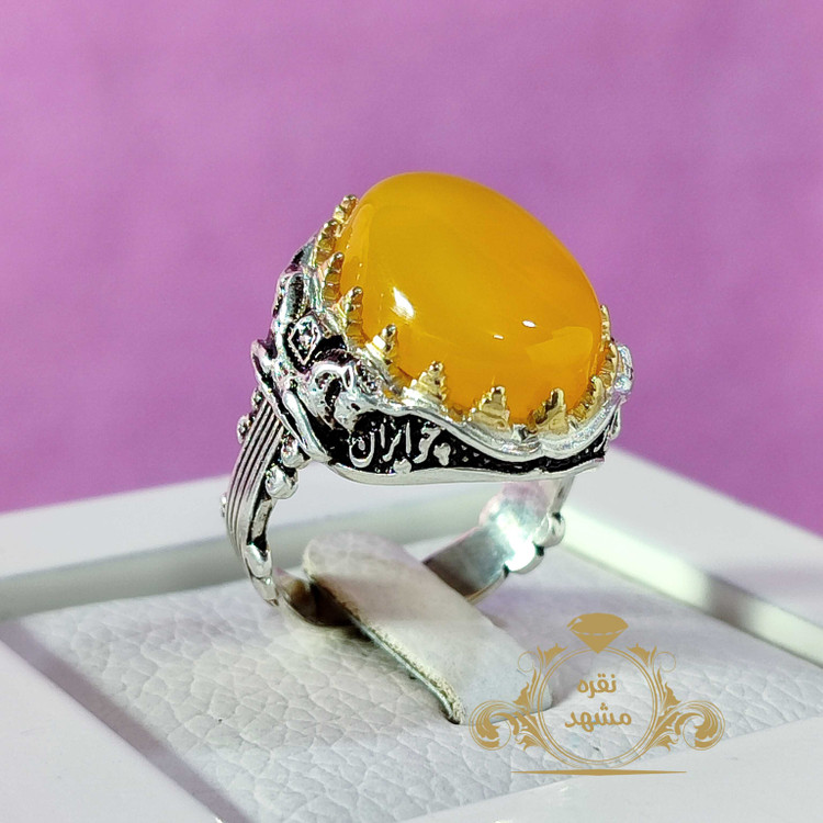 عقیق زرد اصلی