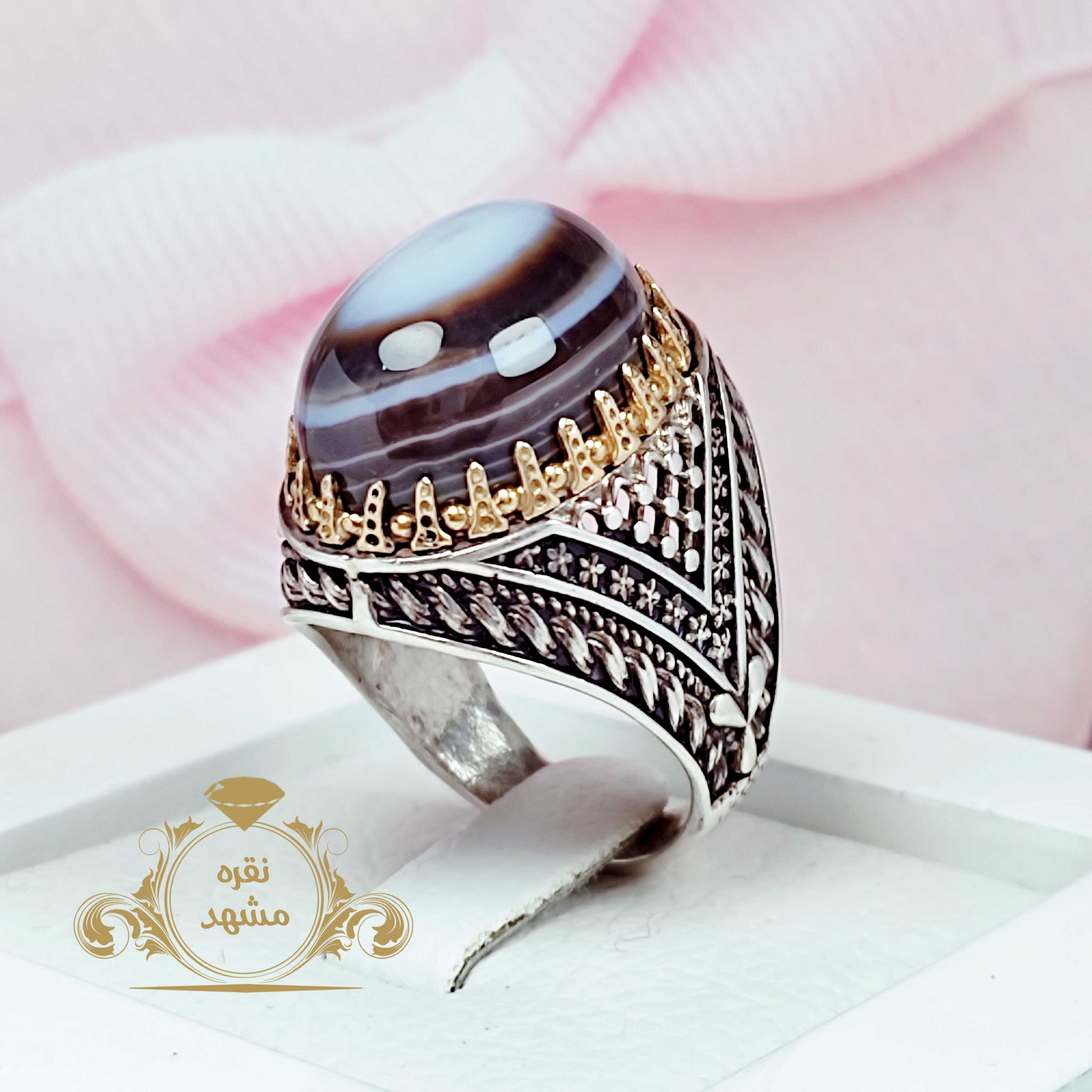 انگشتر عقیق سلیمانی