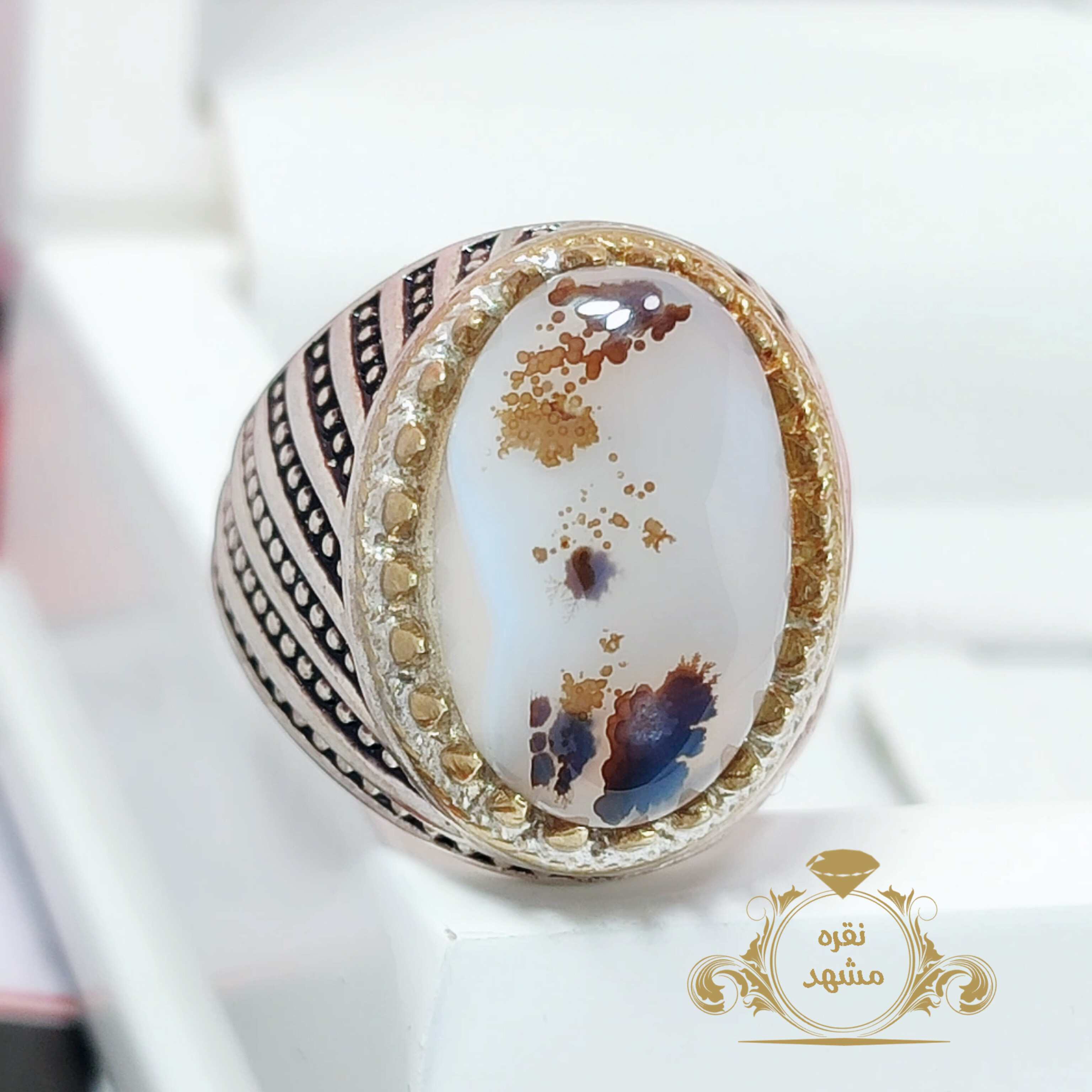 انگشتر مردانه خاص شجر قائن اصلی مردانه