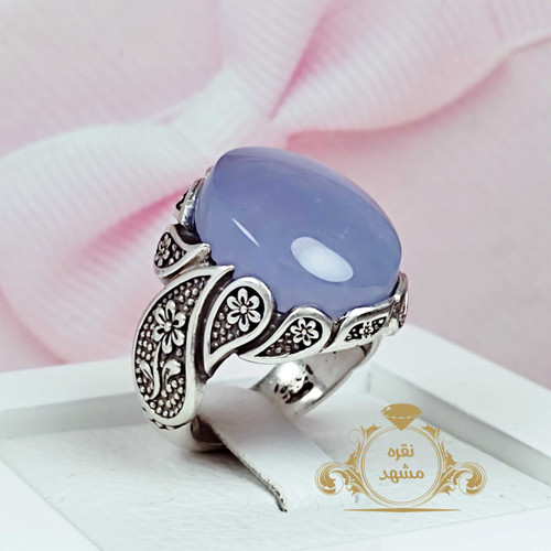 انگشتر مردانه عقیق کبود اصلی خاص