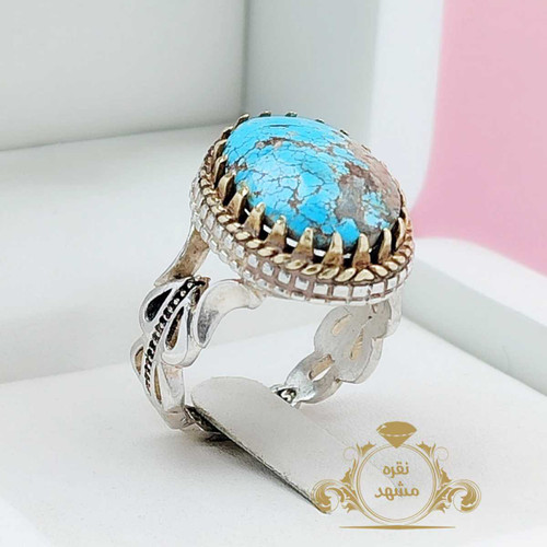 انگشتر مردانه فیروزه نیشابور