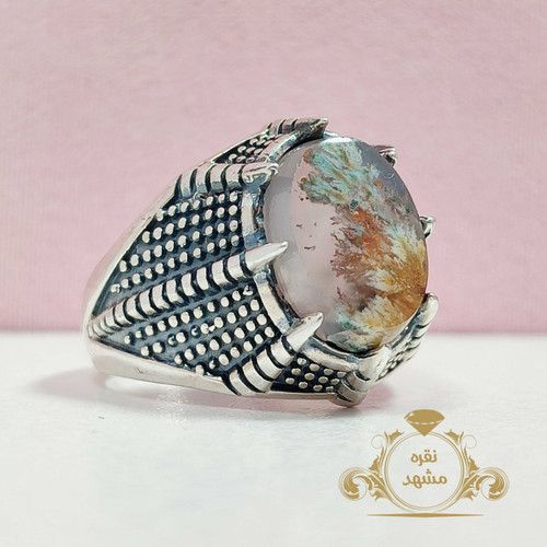 انگشتر مردانه شجر ظریف زیبا