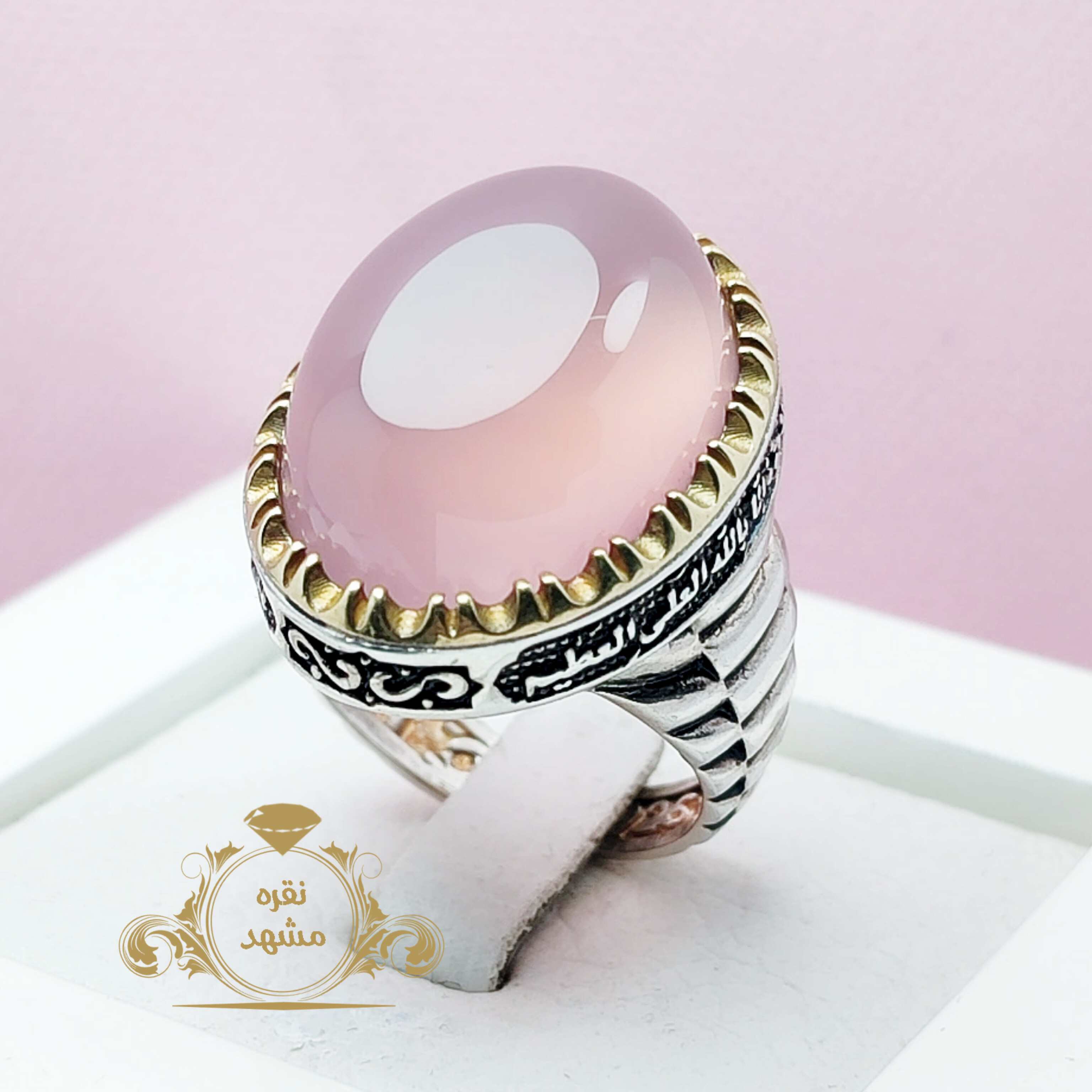 انگشتر مردانه سوسنی اصلی عقیق دامله