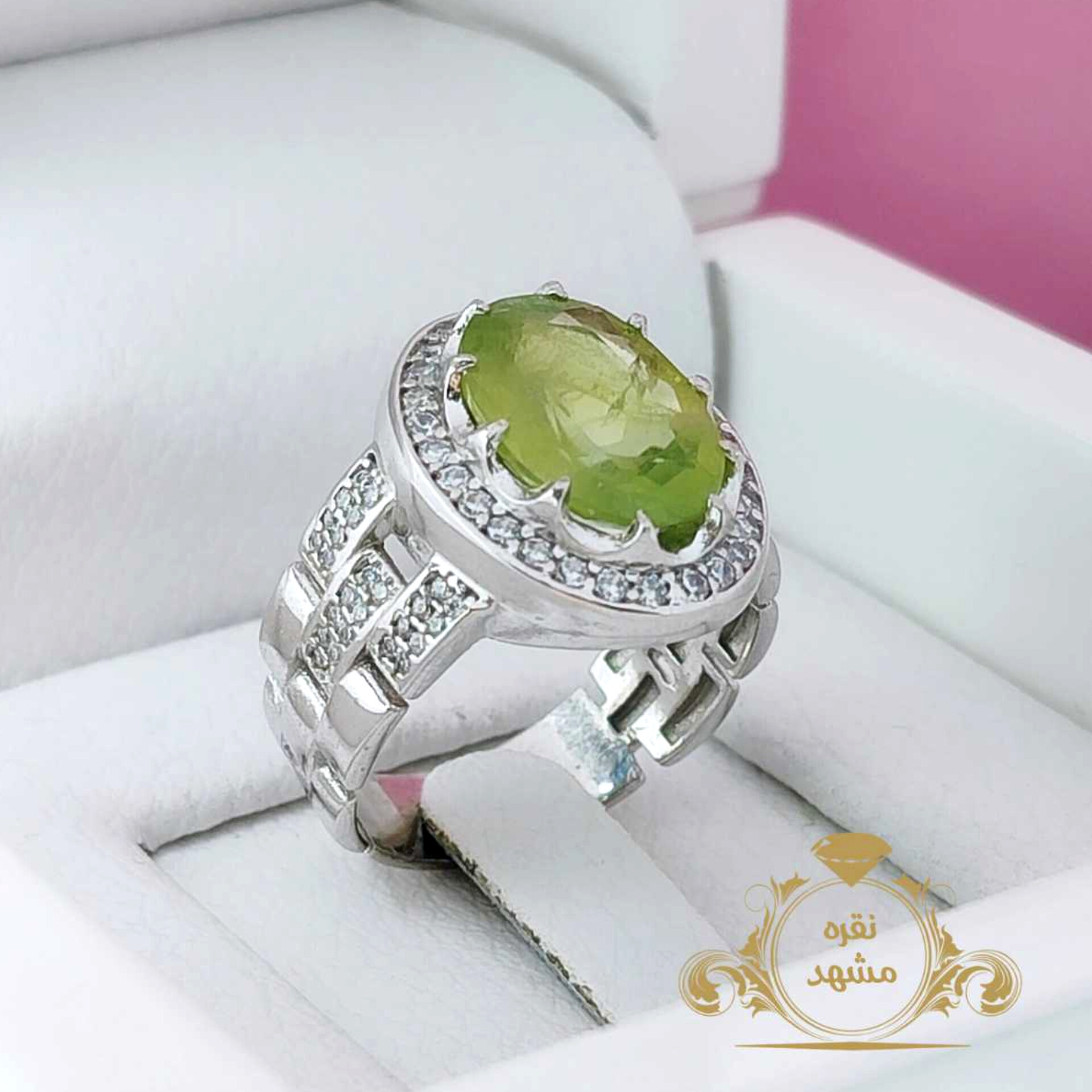 انگشتر مردانه زبرجد اصلی خاص