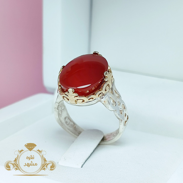 انگشتر اصلی نقره مردانه عیار 925