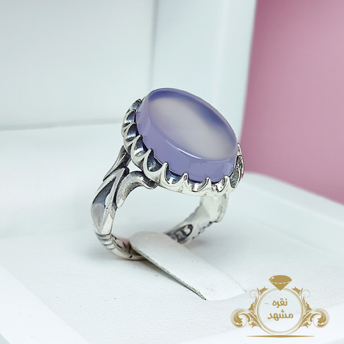 انگشتر نقره عقیق سوسنی اصلی