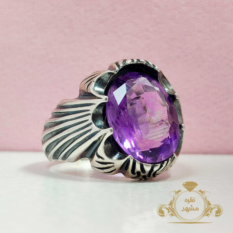 انگشتر آمیتیست اصلی