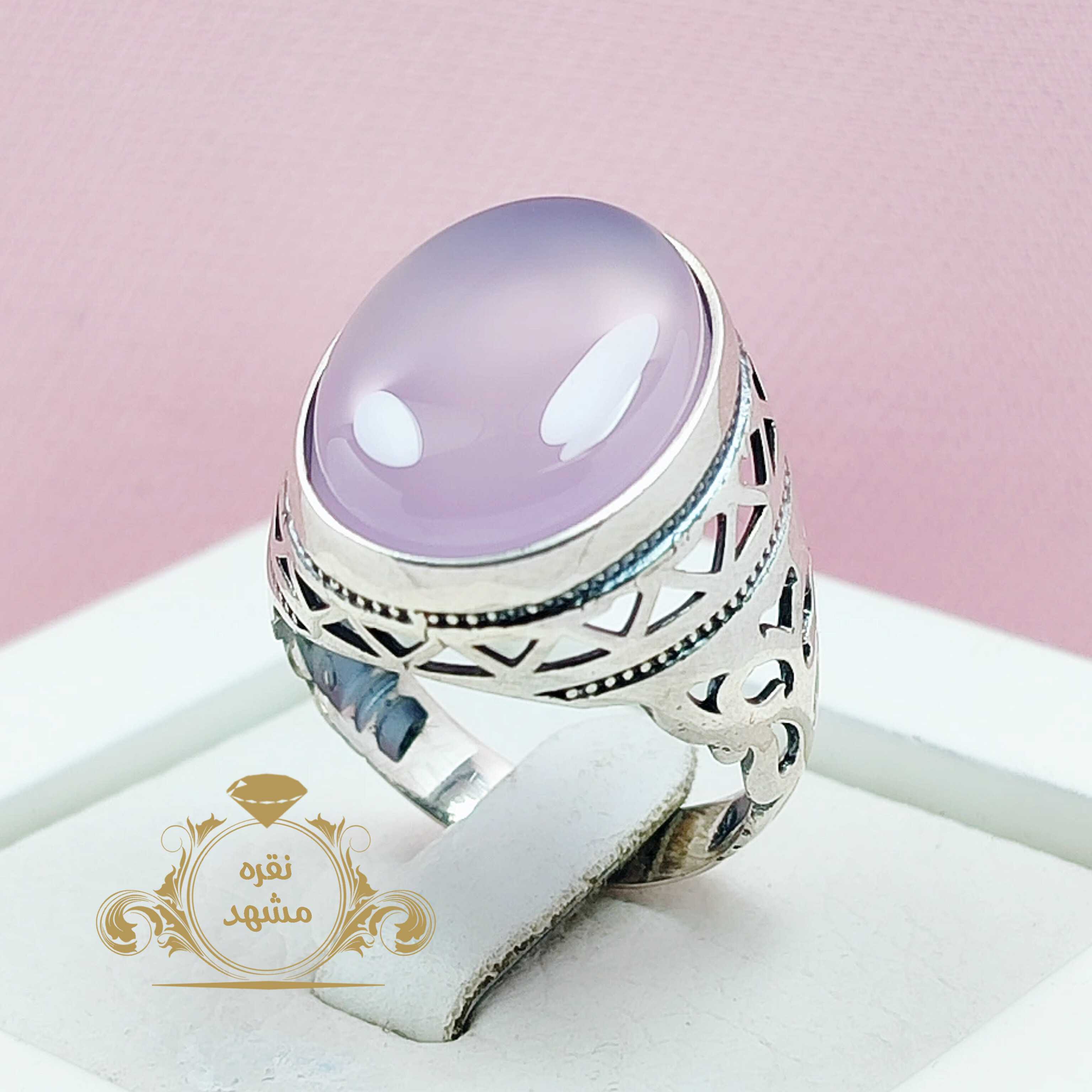 انگشتر عقیق سوسنی اصل مردانه خوشرنگ