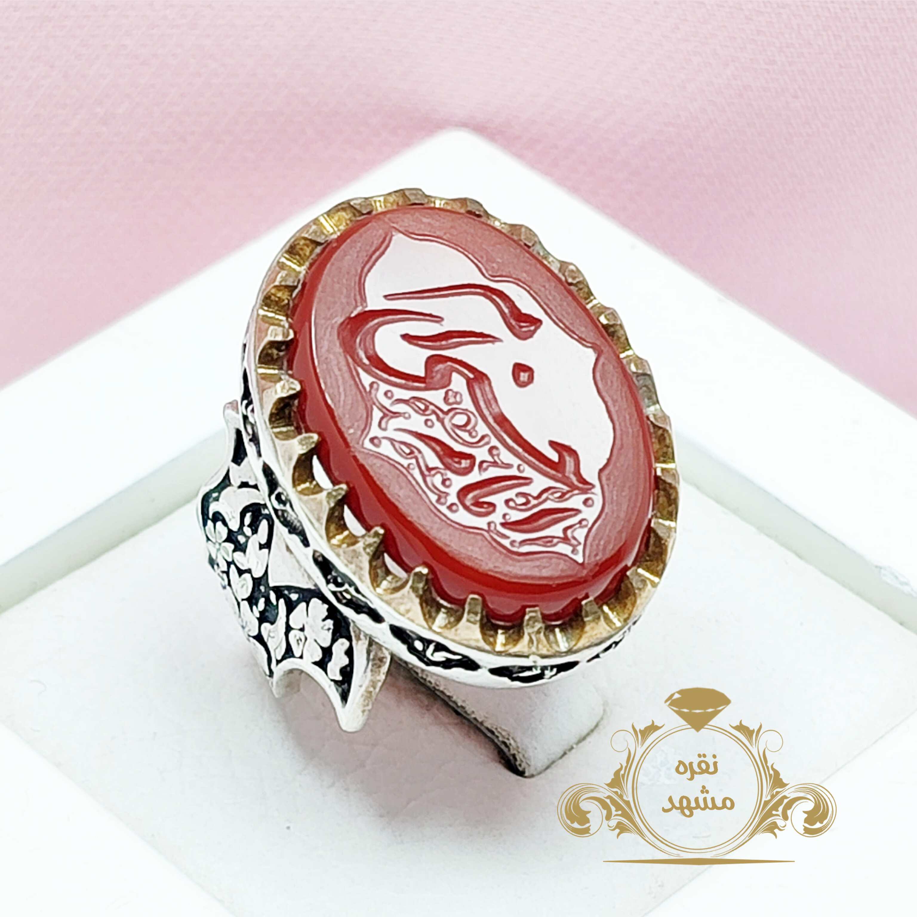 انگشتر امام حسنی ام رکاب زیبای پر فروش