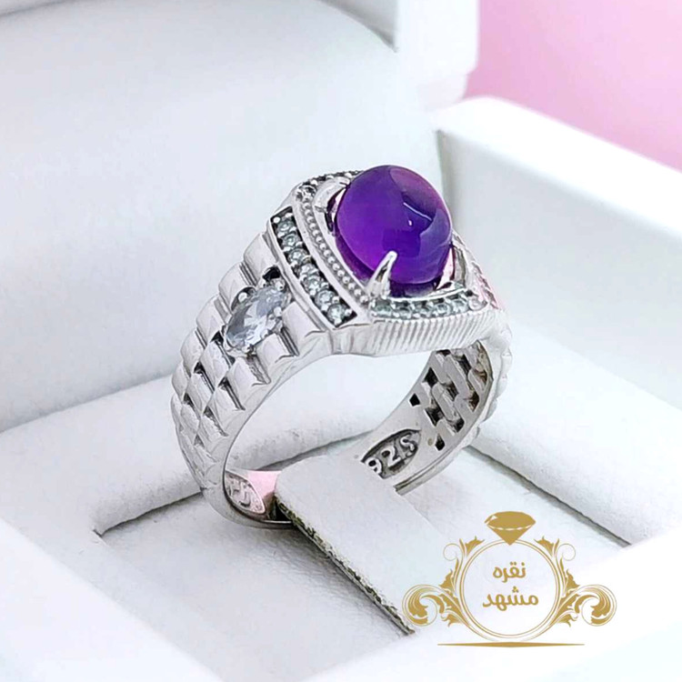 انگشتر اسپرت مردانه رولکس شیک و ظریف آماتیست