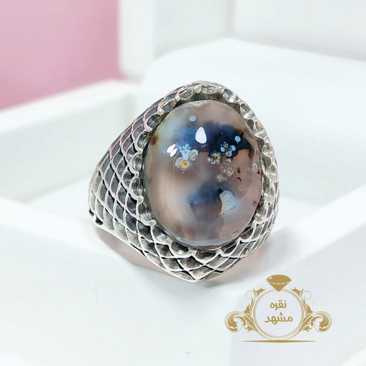 انگشتر مردانه شجر خوش نقش و نگار منحصر به فرد