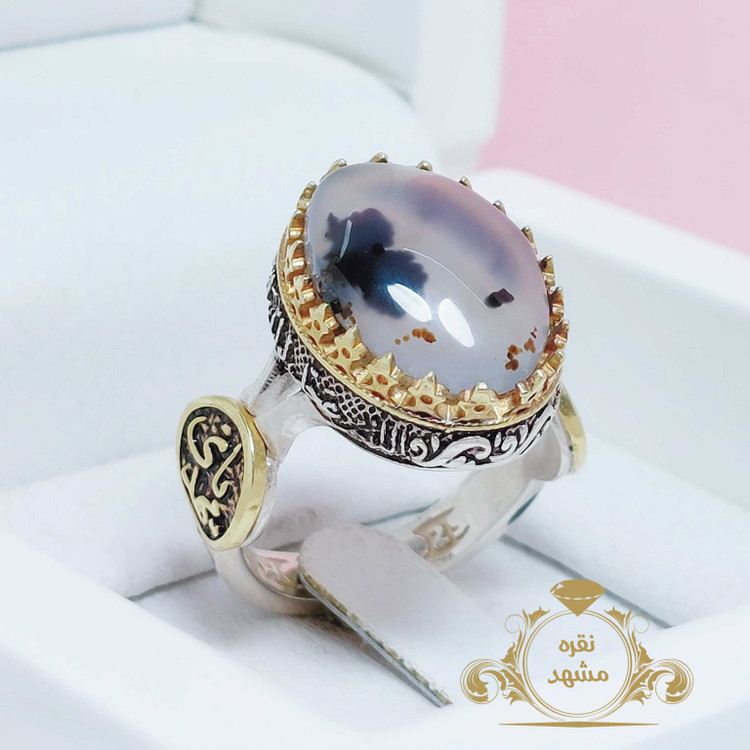 انگشتر شجر قائن با نقش قلب خیلی خاص