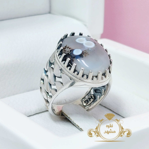 باباقوری دو چشم انگشتر مردانه اصل