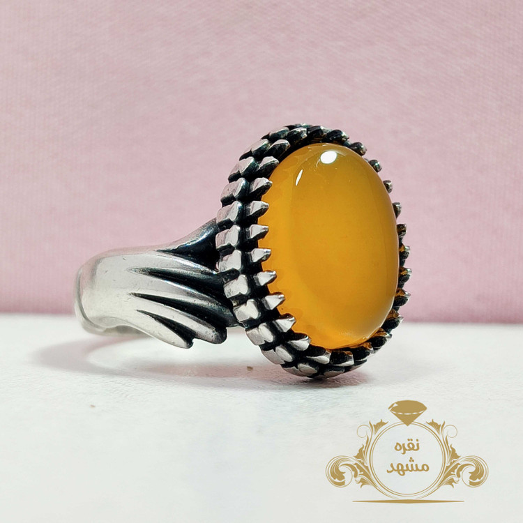 انگشتر زرد دست و دلبر شرف الشمس اصلی