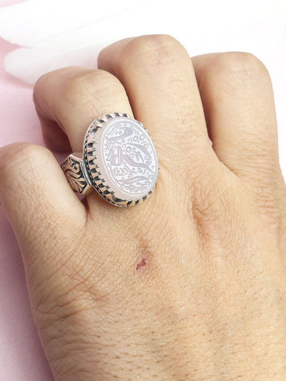 انگشتر یا زهرا مردانه سوسنی اصلی