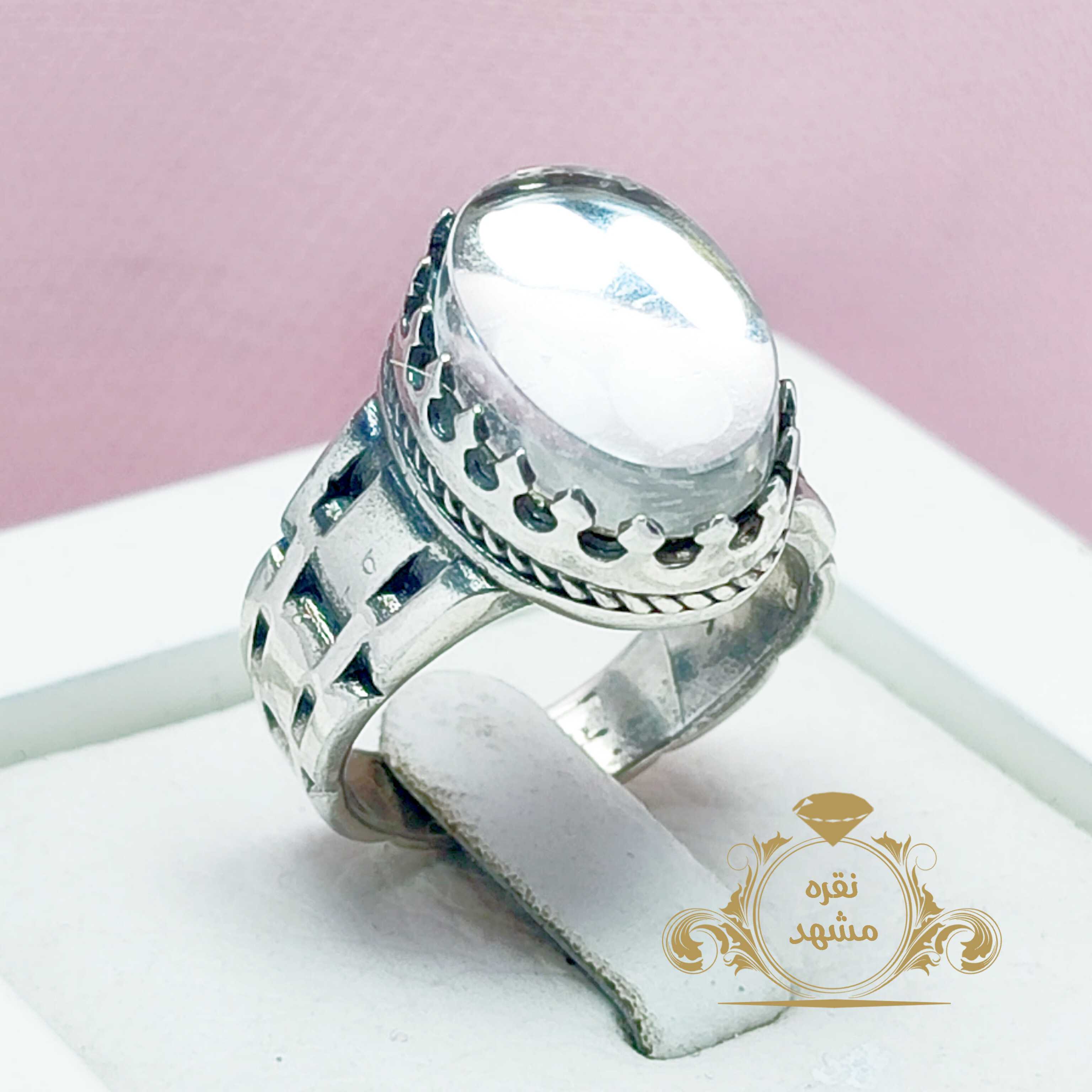 انگشتر مردانه در نجف اصل مدل اسپرت طبیعی