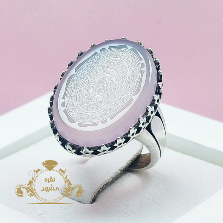 16 ذکر انگشتر مردانه عقیق سوسنی اصلی